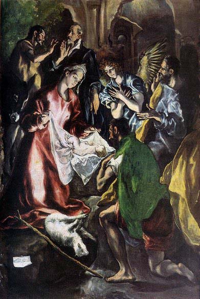 GRECO, El Adoration of the Shepherds